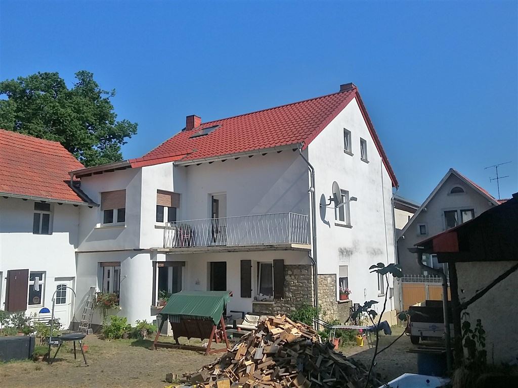 Hof Haus Einfahrt